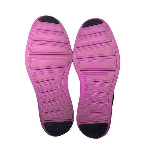 COLE HAAN Men's Lunargrand Leather Black Suede Wingtip Pink Oxford Shoes 8.5 - Picture 11 of 11